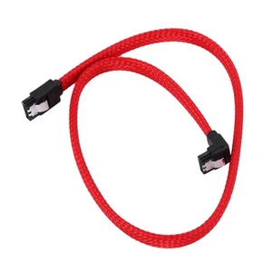 50CM  Sata 3.0 Iii Sata3 7 Pin Datenkabel Rechtwinklig 6 Gbit / S Ssd-Kabel8760 - Bild 1 von 26