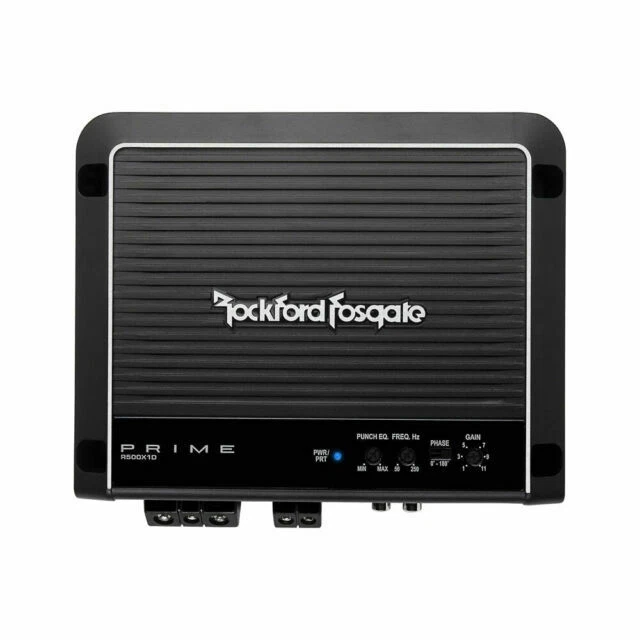 Rockford Fosgate R500-1D 1-Channel Car Amp