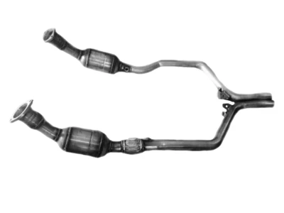 Catalytic Converter Hose Pipe Left Right for Chrysler 300C LX 2.7 3.5 04-10 - Image 1 of 3