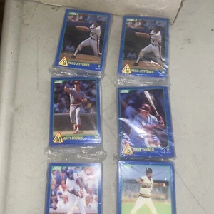 1989 Score MLB Rookie Cards Rising Star Rookies 3 Pack Set Plus Legends X2 - Picture 1 of 6