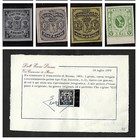 BREMEN 1855-63 Mi. n.1/4* - ORIGINALGUMMI MIT SEHR LEICHT FALZREST - SIGNIERT