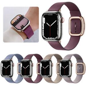 FineWoven Modern Buckle Band Strap for Apple Watch Ultra 2 Series 9 8 7 38-49mm