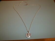 HALF FRANC COIN - FRANCE - SILVER PENDANT NECKLACE - THE SOWER - 1965 to 2000 