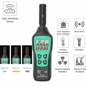 Radiation Detektor Dosimeter Emf Meter Elektromagnetische Strahlung Geigenzähler - Bild 1 von 9