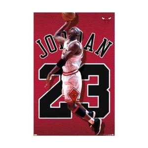 Michael Jordan 23 - Trikot Poster - Costacos - 22,375"x34" - RP21928 - Bild 1 von 7