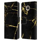 OFFICIAL HAROULITA MARBLE LEATHER BOOK WALLET CASE COVER FOR MOTOROLA PHONES