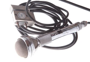 Schönes altes BOUYER  722 Vintage Mikrofon plus Kabel und Stecke | ungetestet - Bild 1 von 4