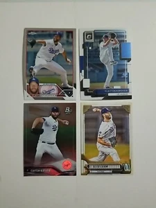 Clayton Kershaw (4) Card Lot Los Angeles Dodgers Future HOF - Picture 1 of 2