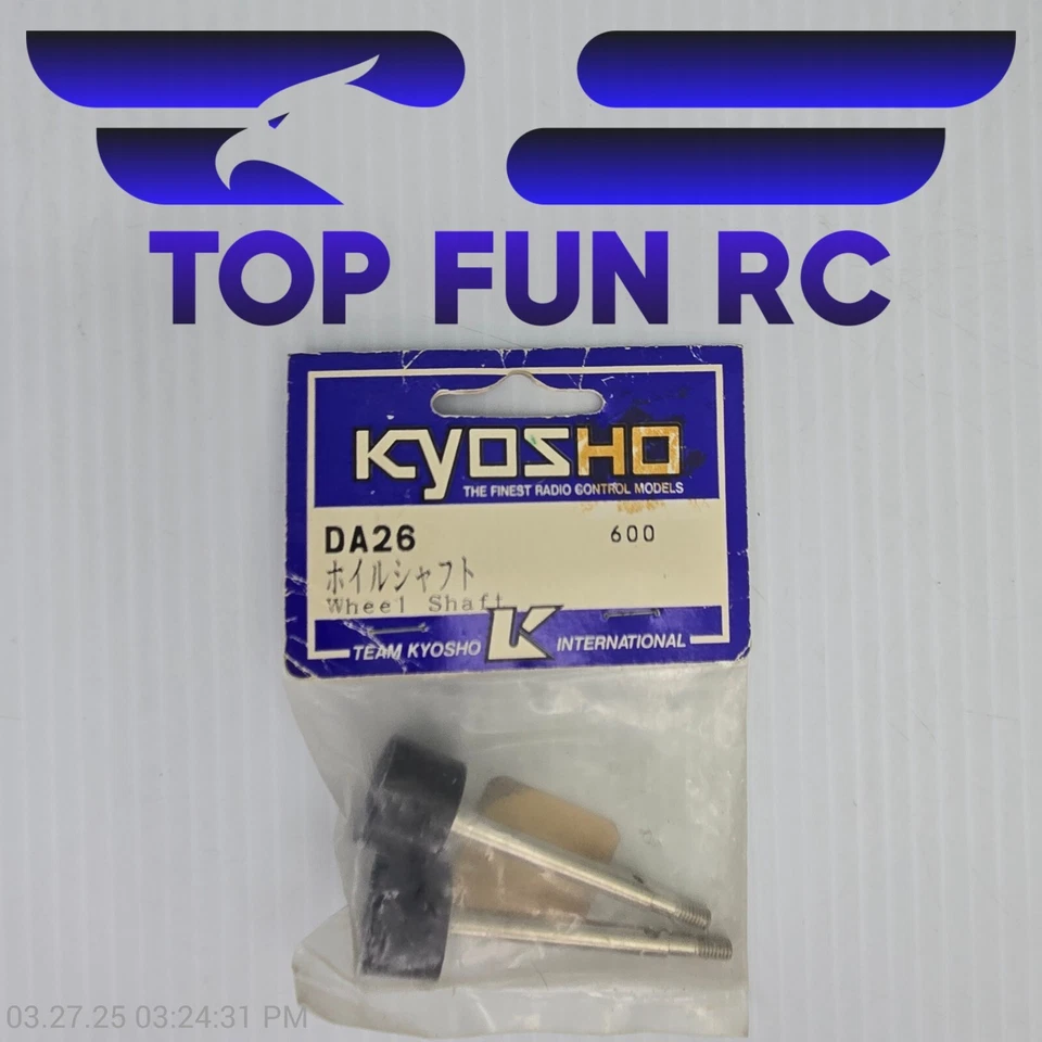 Kyosho DA26 Wheel Shaft For Vintage Car Crusher Truck - Image 1 of 1