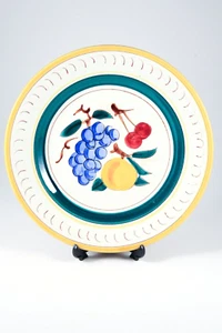 Vintage Stangl Terra Rose Fruit Diner Plate 10” Hand Painted MCM - Picture 1 of 5
