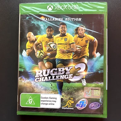 Rugby Challenge 3: Wallabies edition (XBOX ONE, 2015) Brand New - Image 1 of 4