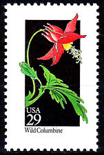 USA postfrisch MNH Akelei Kanada Wild Columbine Blume Pflanze Flora Natur / 132