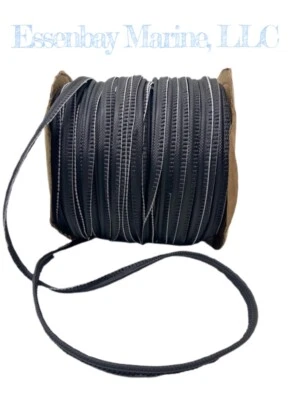 Marine Grade Welting / Piping Black, 5/8" Attwood part # 19692RW01 BY THE YARD - Image 1 of 4
