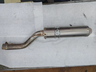 USED 96-04 HONDA XR250R XR 250 FMF EXHAUST PIPE SPARK ARRESTOR MUFFLER SLIP ON - Image 1 of 4