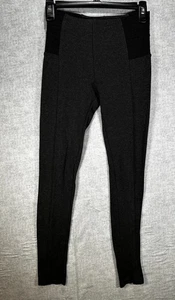 Zara Basic Leggings Pants Womens Adult Size XS Dark Gray Stretch - Picture 1 of 5