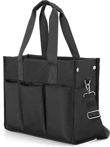MASTLU Bolso de Mano Utilitario Impermeable con Compartimentos, Bolso de Mano Portátil para Mujer - Imagen 1 de 9