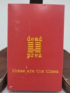 Dead Prez These Are The Times Sampler Promo Tape Rap Hip Hop Loud Record 90s - Imagen 1 de 4