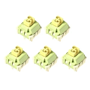 Mechanical Keyboards Switches Lubed Silents Lemon Switches Mechanical Keyboards - Picture 1 of 10
