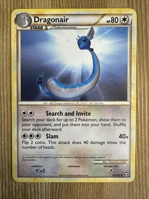 Pokémon TCG Dragonair HS-Triumphant 32/102 Regular Uncommon LP - Image 1 of 2