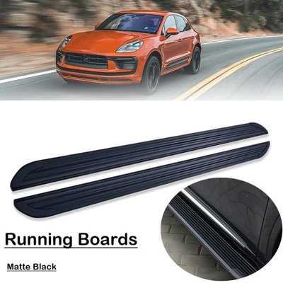 Se adapta a estriberas Porsche Macan 2014-2024 peldaños laterales barras Nerf Foto 1 de 4