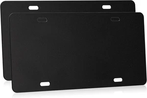 Demao License Plate Pad Anti Rrattle 2 Pack, Foam Padding Black - Picture 1 of 7