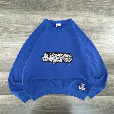 Sudadera De Colección Orlando Magic Nuez Moscada Adulto Mediana Años 90 Hecha en EE. UU. NBA USADA EN EXCELENTE ESTADO Foto 1 de 4