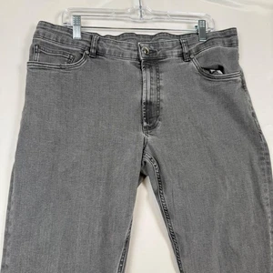 Peter Millar Crown Crafted Men Jeans Grey Size 38 Straight Leg Made in Turkey - Picture 1 of 14