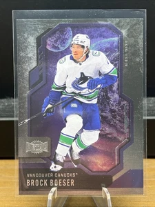 #73 BROCK BOESER 2024-25 UD SkyBox Metal Universe VANCOUVER CANUCKS - Picture 1 of 3