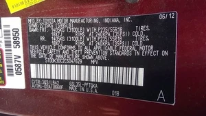 Ignition Switch Keyless Ignition Smart Key Fits 09-16 VENZA 1998075 - Picture 1 of 12