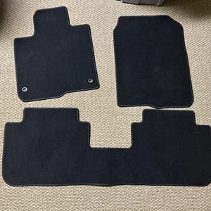 2023 2024 2025 Honda HR-V Carpet Floor Mats - Front and Rear - Black - OEM - NEW - Picture 1 of 3