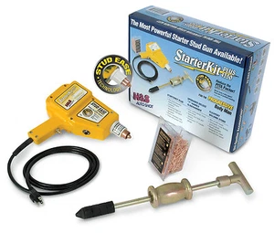 H&S 4550 Uni-Spotter Stud Pin Welder Gun Starter Kit Plus-Dent Puller Remover - Picture 1 of 1