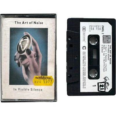 The Art Of Noise In Visible Silence Tape Cassette China Records 1986 Album - Image 1 of 4