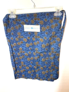 April Cornell Azul con Taupe Estampado Floral Bolso Shopper Largo Correa Única - Imagen 1 de 8