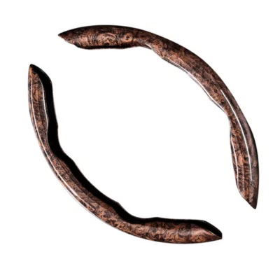 Cubierta Volante Cuero ABS Coche SUV 38cm Tipo O/D Volante Booster Foto 1 de 4