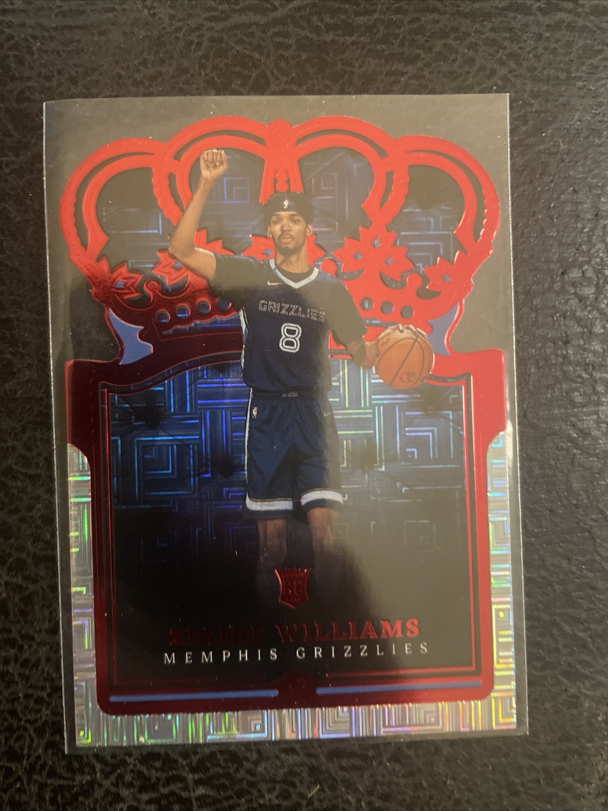 2021-22 Panini Crown Royale - Asia Red #51 Ziaire Williams (RC)