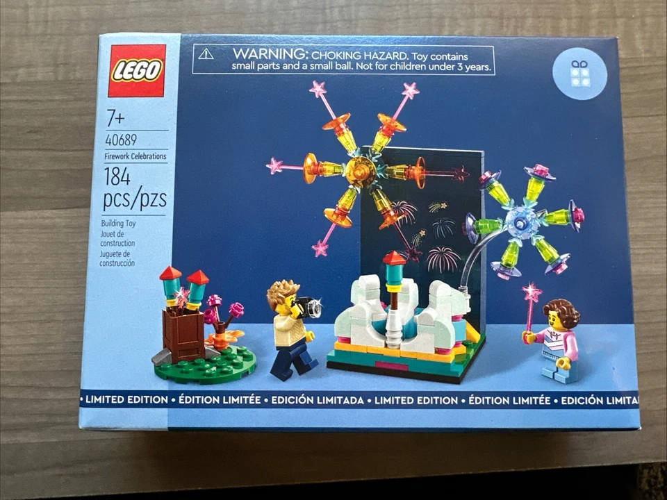 Набор LEGO Firework Celebrations GWP 40689 новый в заводской упаковке 4 июля 2024 года - Изображение 1 из 1