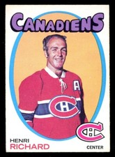 1971-72 O PEE CHEE OPC Hockey #120 Henri Richard HOF EX-NM MONTREAL CANADIENS