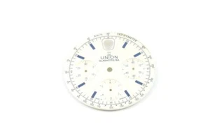 Union Glashütte Face Dial For Chronograph Weiss 30MM - Picture 1 of 1