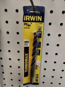 Irwin Industrial Tools 73629 Turbomax 29/64" Reduced Shank Drill Bit - Picture 1 of 1