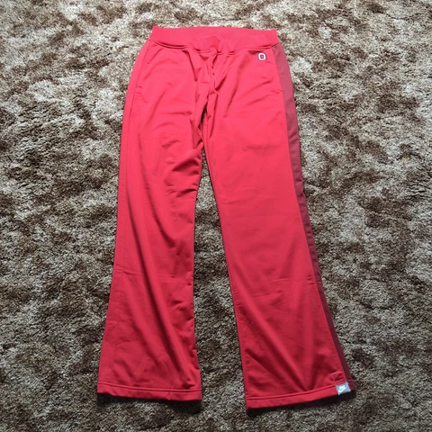Nike Ohio State Buckeyes Sweatpants Womens Size Medium Red Cover
