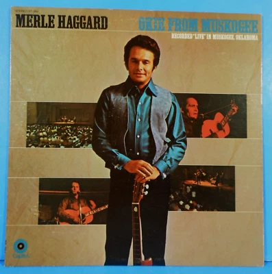 MERLE HAGGARD OKIE FROM MUSKOGEE LP 1969 ORIGINAL NICE CONDITION! VG/VG++!!B - Image 1 of 4