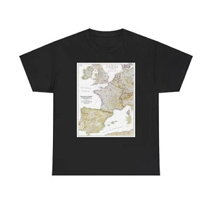 Europe, Western (1950) (Map) T-Shirt - Bild 1 von 49