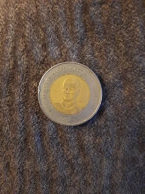 2005 Dominican Republic 10 Pesos Coin Republica Dominicana Moneda Banco Central - Image 1 of 2