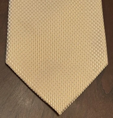 Мужской галстук Via Europa золото 100% шелк сделано в Китае - Изображение 1 из 4