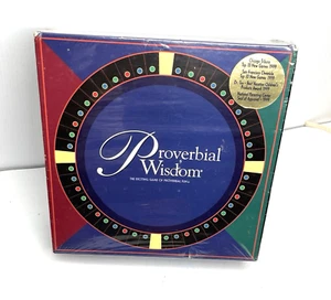 Proverbial Wisdom Sketching Board Game 1998 Sealed Vintage 4 to 16 players 10yr+ - Picture 1 of 9