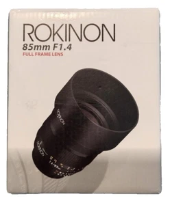 Rokinon 85mm F1.4 Full Frame Lens Technology by Samyang Optics - Picture 1 of 13