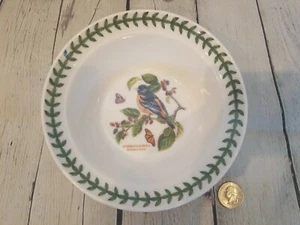 Portmeirion Botanic Garden BIRDS Cereal Oatmeal Bowl 6 1/2" Baltimore Oriole EUC - Picture 1 of 5