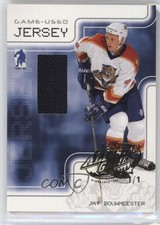 2003-04 ITG Be A Player Memorabilia All-Star Game 1/1 Jay Bouwmeester #GJ-19 2a8