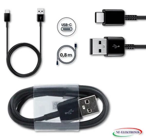 Original Samsung Schnell Ladekabel / Datenkabel USB-A auf USB-C EP-DR140ABE 0,8m - Bild 1 von 3