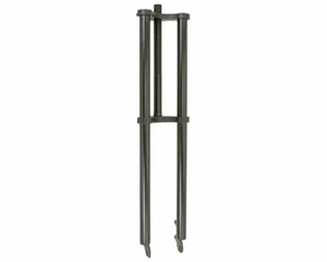 ALTA Chopper Bicycle Fork 1" Threaded 30" Long Disk Brake Mount Black - Picture 1 of 1